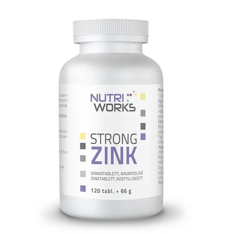 Zink Strong 120 tabl, Nutri Works